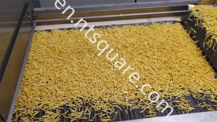 Instalação do congelador IQF de leito fluidizado do Liqun Group