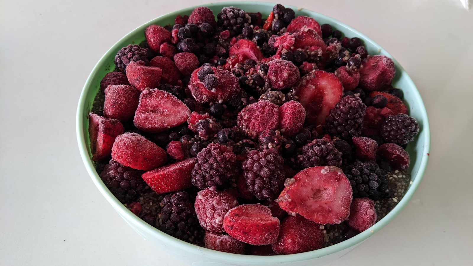 Frutas congeladas